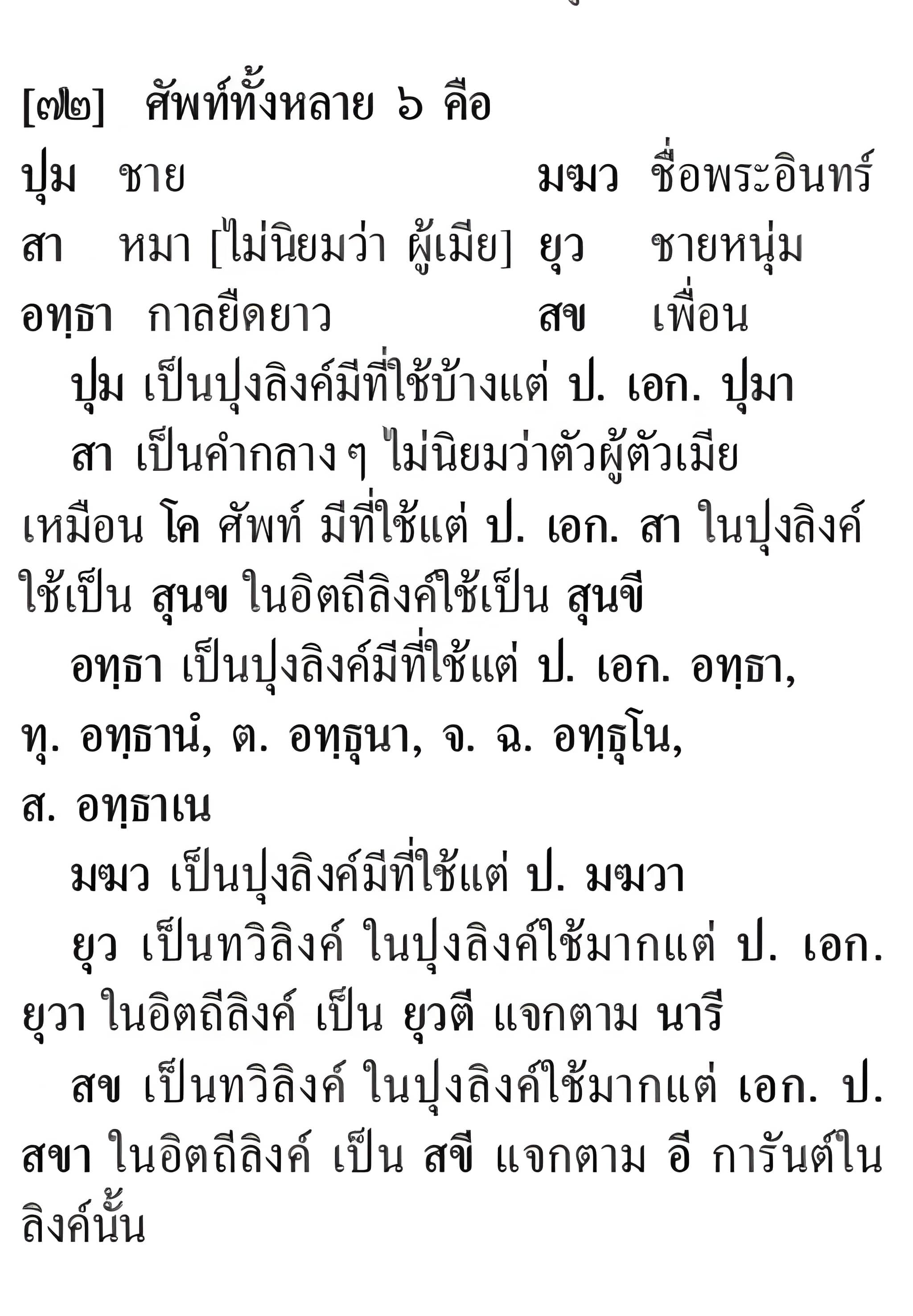 012 มโนคณศัพท์